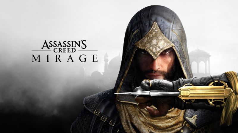 Assassin's Creed Mirage, Video Game, 2023 Games, Basim Ibn Ishaq, Wallpaper