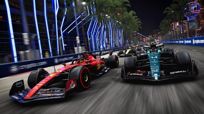 F1 Cars, Race track, 2023 Games, Wallpaper