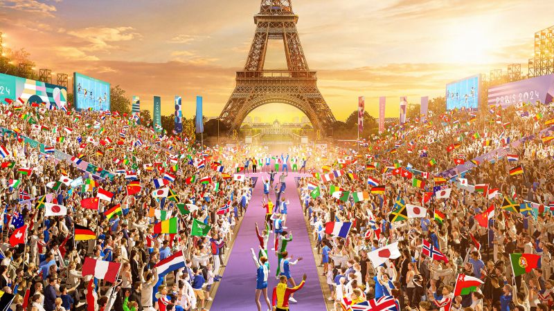 Paris, Summer Olympics, 2024, 8K, 5K, Wallpaper