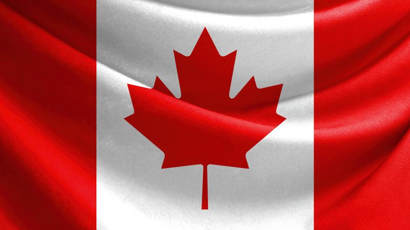 Flag of Canada, 8K, National flag, 5K, Wallpaper