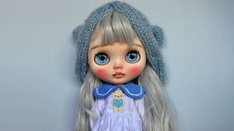 Innocent, Blythe doll, Cute doll, 5K, Wallpaper