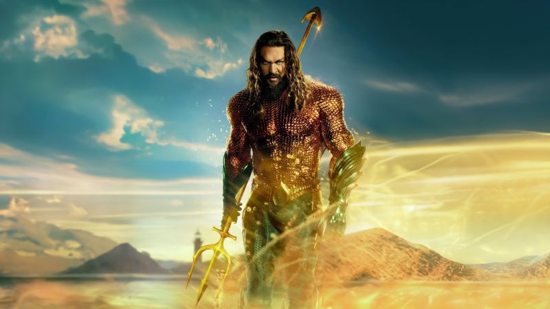Aquaman and the Lost Kingdom, Arthur Curry, Jason Momoa, 2023 Movies, DC Comics, Wallpaper