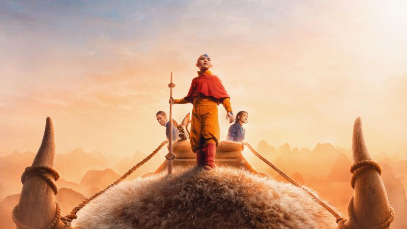Avatar The Last Airbender, 2024 Series, 5K, 8K, Netflix series, Gordon Cormier, Wallpaper