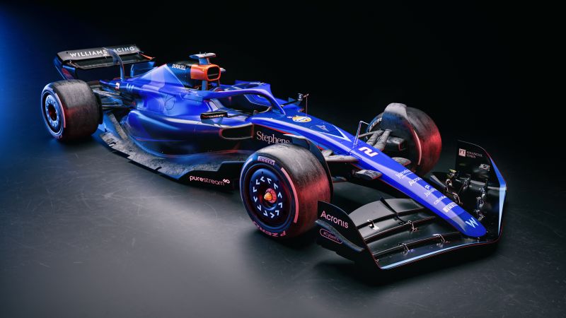 Williams FW45, Formula 1, F1 2023, CGI, Wallpaper