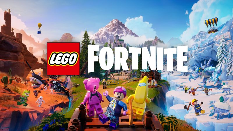 LEGO, Fortnite, 2024 Games, Wallpaper