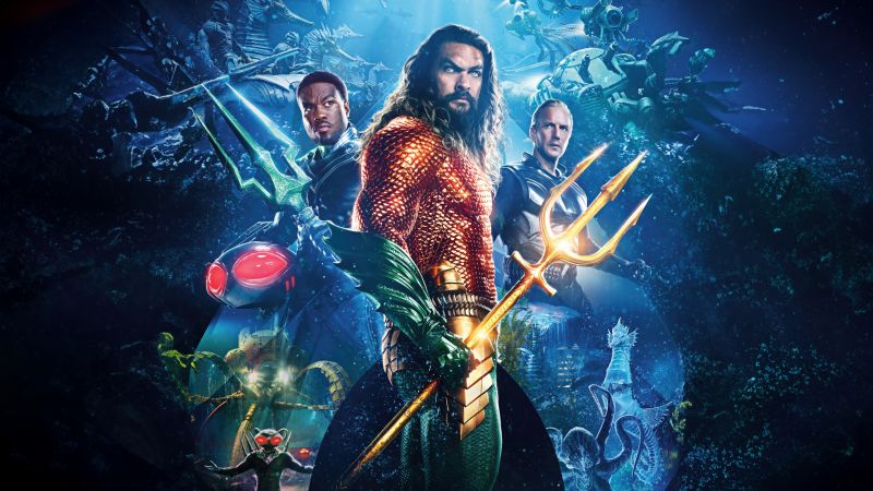 Aquaman and the Lost Kingdom, Movie poster, 5K, Wallpaper