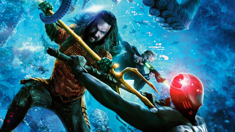 Aquaman and the Lost Kingdom, Black Manta, 5K, Wallpaper