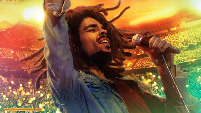 Bob Marley: One Love, Kingsley Ben-Adir, 5K, 2024 Movies, Wallpaper