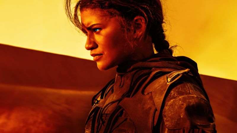 Zendaya as Chani, Dune 2, 2024 Movies, 5K, Dune: Part Two, Wallpaper