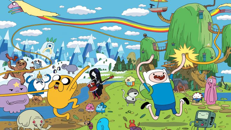 Adventure Time, TV series, Cartoon Network, Wallpaper