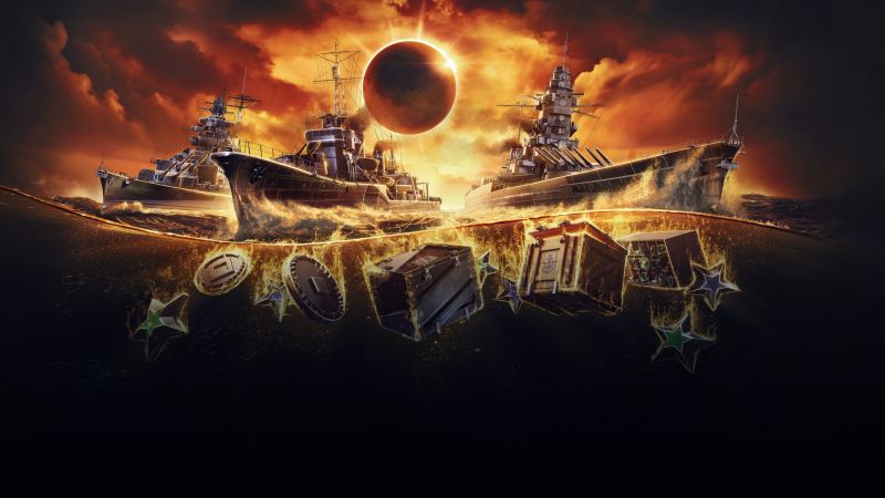 World of Warships: Legends, Video Game, PlayStation 4, Wallpaper