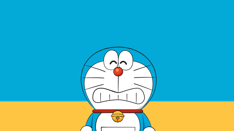 Doraemon, Funny, Cartoon, Wallpaper