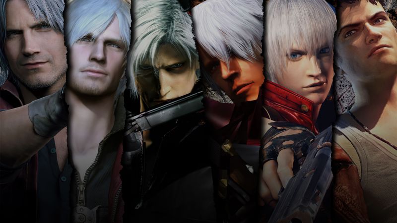 Dante, Evolution, Devil May Cry, Video Game