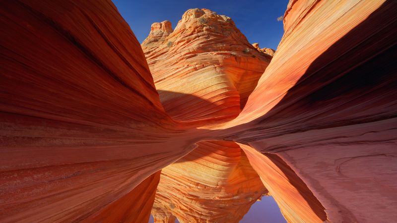 Antelope Canyon, Windows 7, Landscape, Reflection, Arizona, Aesthetic, Wallpaper