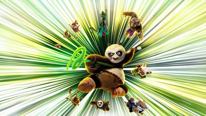 Kung Fu Panda 4, 2024 Movies, 5K, Animation movies, Wallpaper