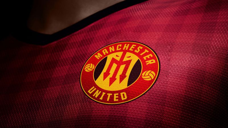 Manchester United, Jersey, Football club, Red, Logo, Wallpaper