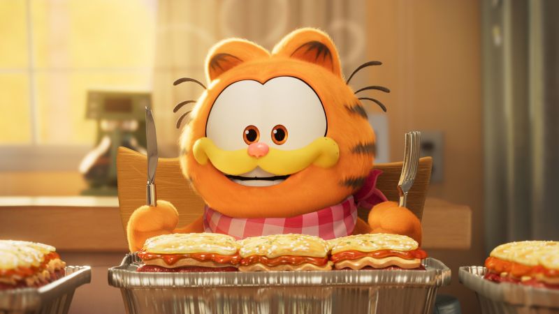 Baby Garfield, The Garfield Movie, Animation movies, 2024 Movies, Wallpaper