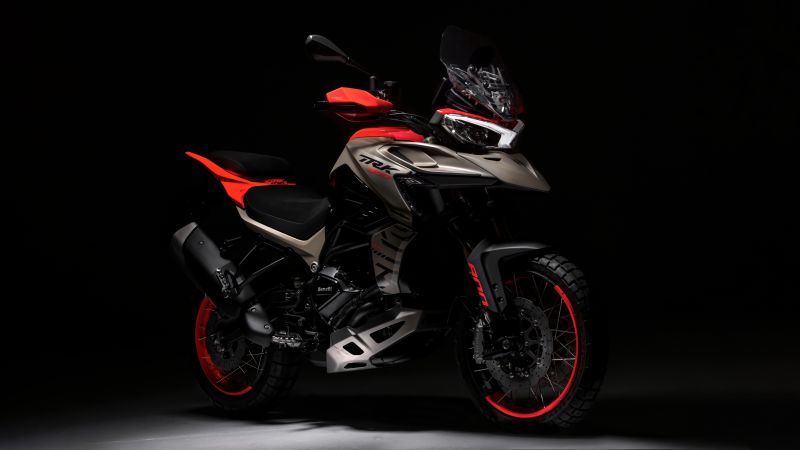 Benelli TRK 800, 2024, Dark background, 5K, 8K, Adventure motorcycles, Wallpaper