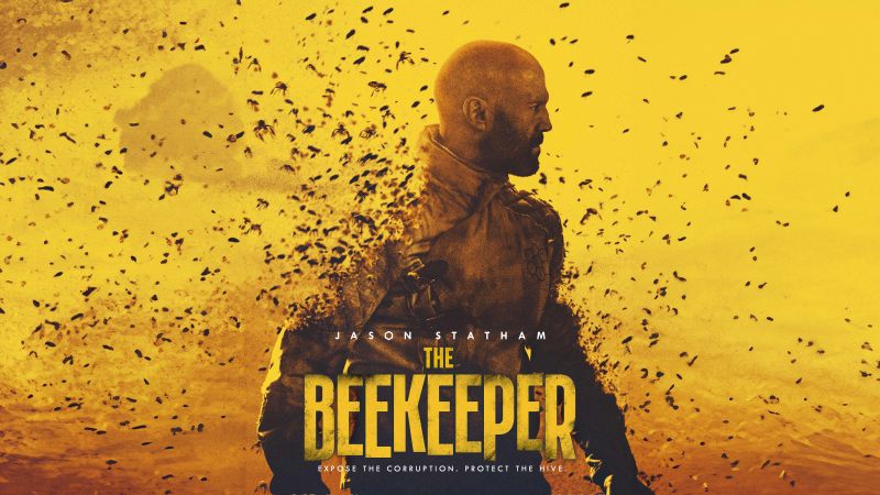 The Beekeeper, 2024 Movies, Jason Statham, 5K, Wallpaper