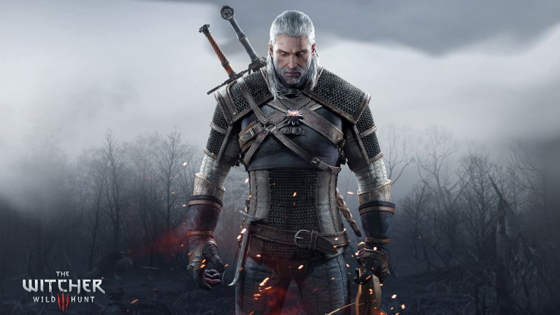 The Witcher 3 Wild Hunt, Geralt of Rivia, 5K, 8k