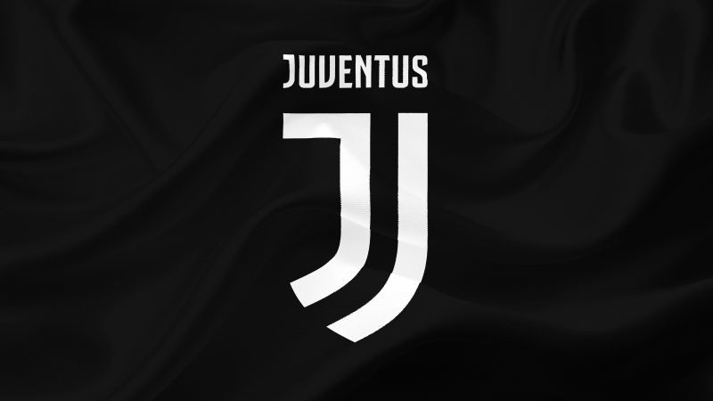 Juventus FC, Dark theme, Black and White, Football club, Wallpaper