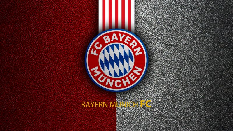 FC Bayern Munich, Badge, 5K, Logo, Wallpaper