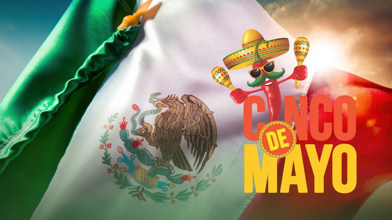 Cinco de Mayo, Flag of Mexico, Mexican holiday, Wallpaper