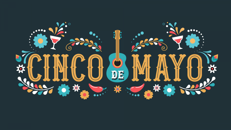 Cinco de Mayo, Party, Mexican holiday, Colorful, Wallpaper