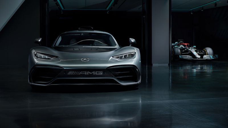 Mercedes-AMG ONE, F1 Car, Hypercars, Concept cars, Wallpaper