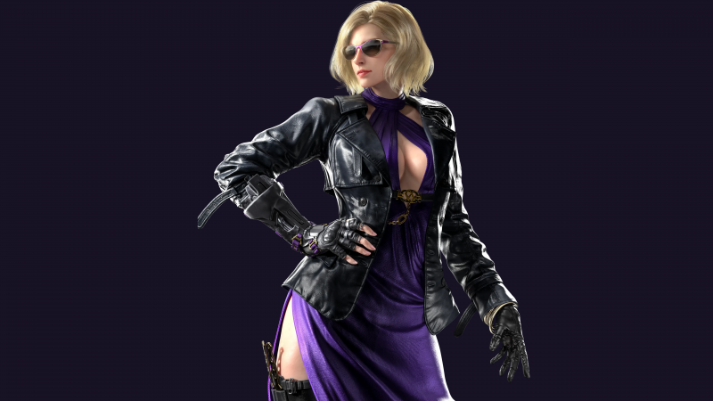 Tekken 8, Nina Williams, 5K, Dark purple, Wallpaper