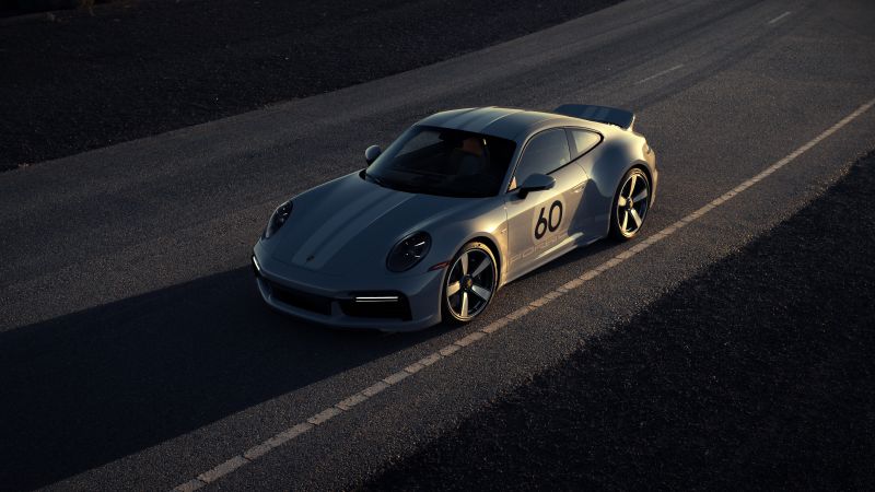 Porsche 911 Sport Classic, 8K, 5K, Race track, Wallpaper