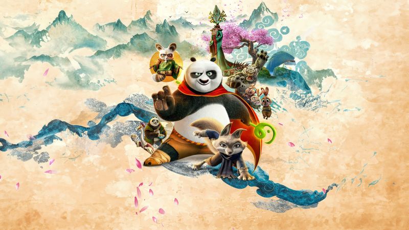 Kung Fu Panda 4, Animation, 2024 Movies, Wallpaper