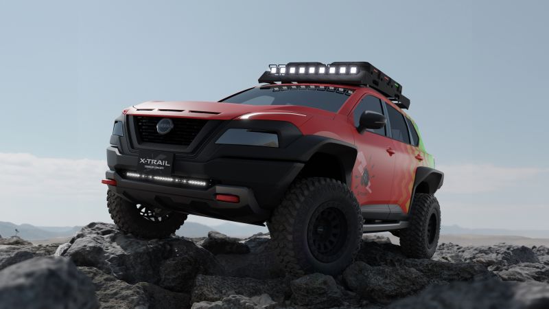 Nissan X-Trail, Off-Road SUV, Concept cars, 5K, Wallpaper