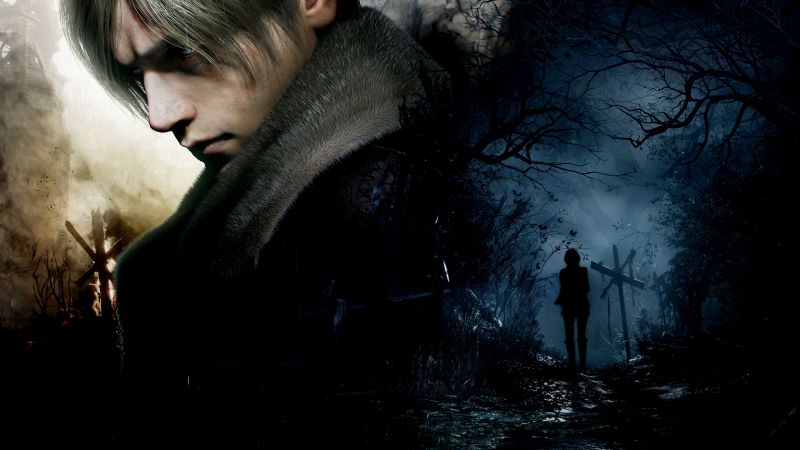 Resident Evil 4, Game Art, Survival games, Horror games, Wallpaper