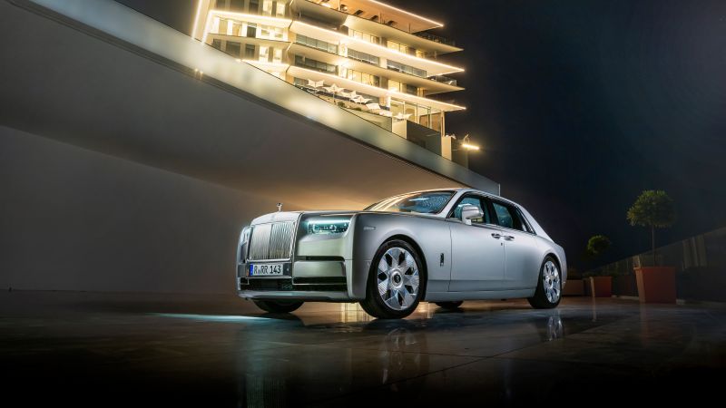 Rolls-Royce Phantom, Bespoke, Luxury cars, 5K, 8K, Wallpaper