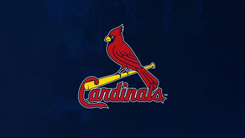 St. Louis Cardinals, Baseball team, Major League Baseball (MLB), 5K, Dark blue, Wallpaper