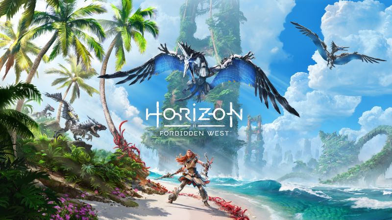 Horizon Forbidden West, Aloy, PlayStation 5, 2020 Games, Wallpaper