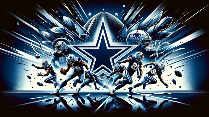 Dallas Cowboys, NFL team, Super Bowl, Soccer, Football team, Wallpaper
