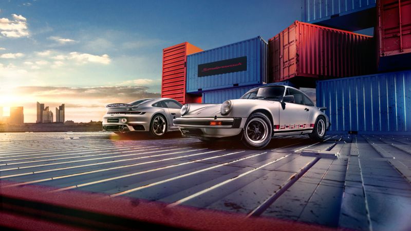 Porsche 911, Classic cars, Porsche 911 Turbo, 5K, Wallpaper