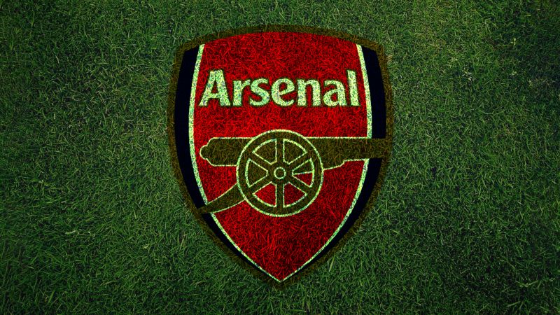 Arsenal FC, Grass field, 5K, Football club, Wallpaper