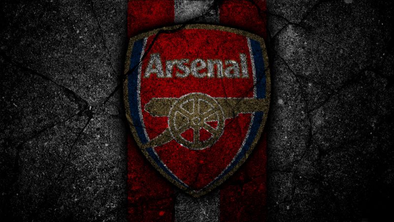 Arsenal FC, Logo, 5K, Football club, Wallpaper
