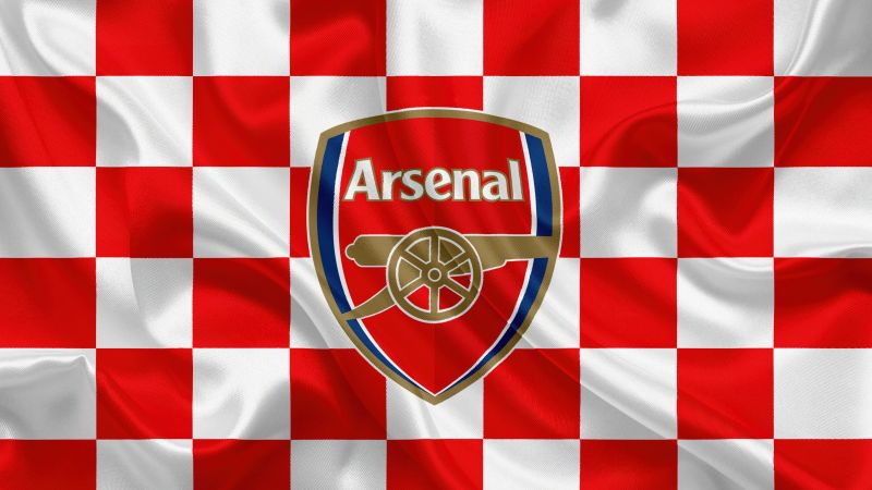 Arsenal FC, Football club, Logo, 5K, Wallpaper