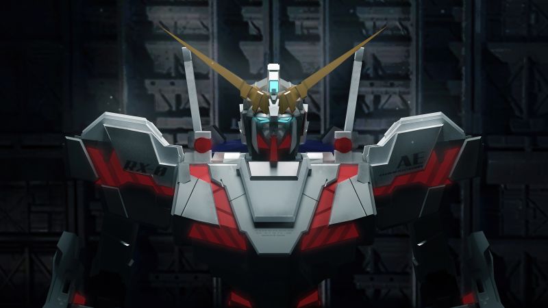 RX-0 Unicorn Gundam, Ultrawide, Mobile Suit Gundam, Wallpaper
