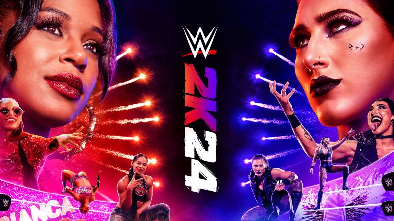 WWE 2K24, Video Game, 2024 Games, Wallpaper