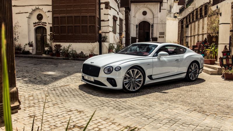 Bentley Continental GT Speed, Street, 5K, 8K, Wallpaper