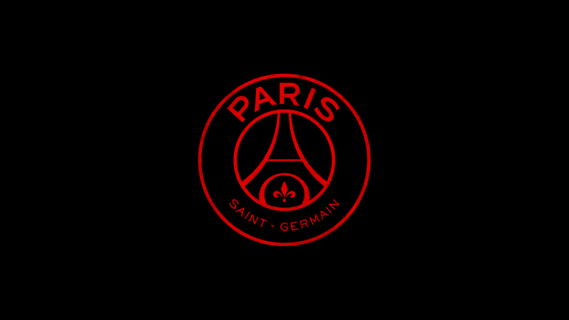 Paris Saint-Germain, AMOLED, Logo, Wallpaper