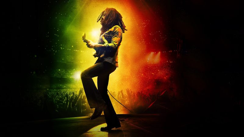 Bob Marley: One Love, Movie poster, Kingsley Ben-Adir, Wallpaper