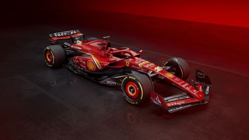 Ferrari SF-24, 2024, 5K, Formula One cars, Wallpaper