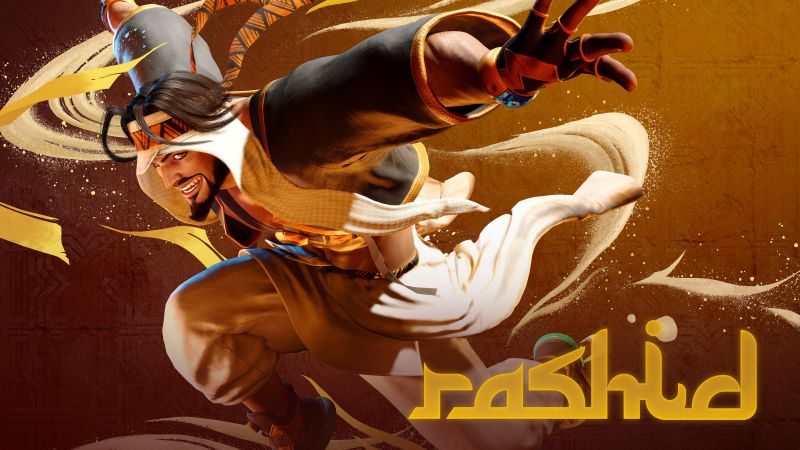 Rashid, Street Fighter 6, Wallpaper