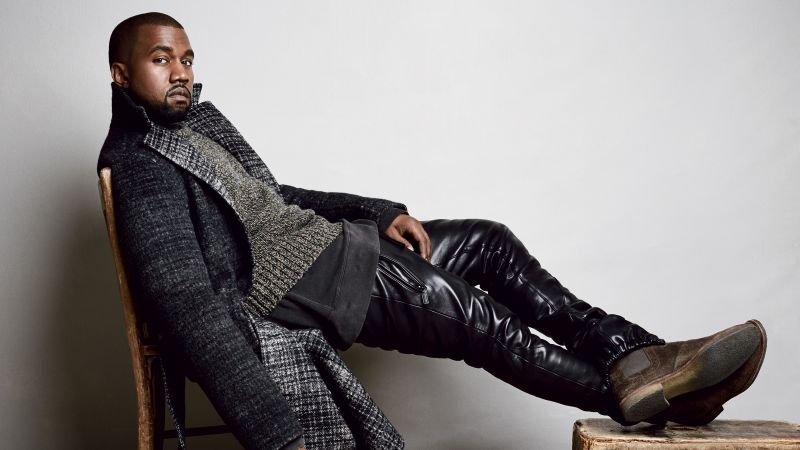 Kanye West, Photoshoot, American rapper, Wallpaper